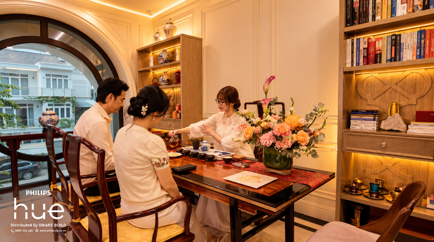 CÙNG DIỄN VIÊN QUÁCH NGỌC NGOAN KHÁM PHÁ THE POWER OF LIGHT | KHI PHILIPS HUE ĐỊNH NGHĨA LẠI NGHỆ THUẬT SỐNG ĐẲNG CẤP