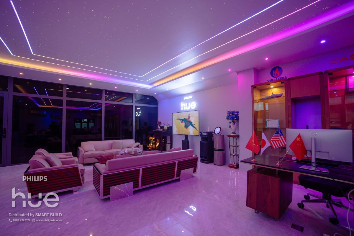 Showroom Smart Build x Philips Hue – Biểu tượng phong cách sống, sức khỏe và bền vững tại Việt Nam