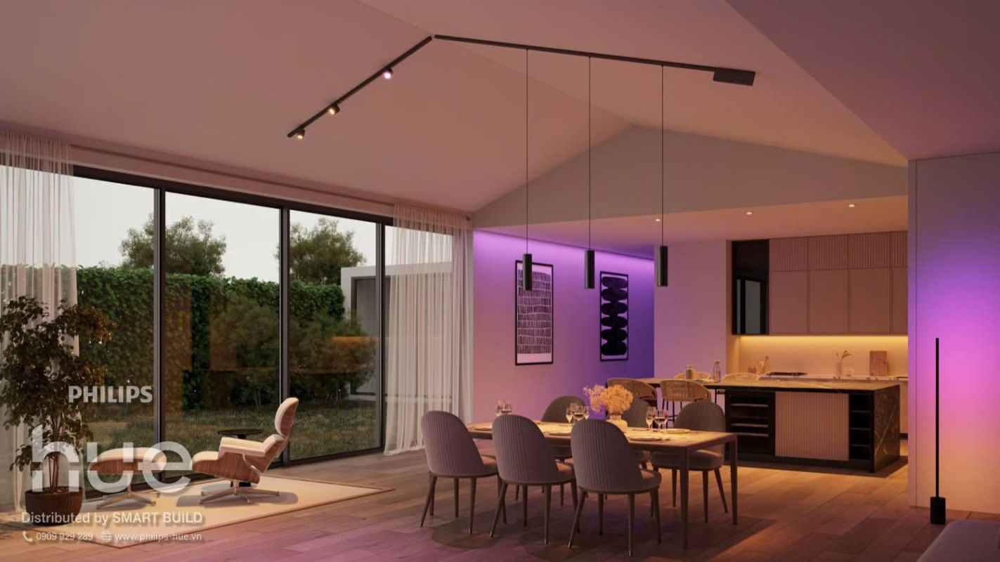 Ánh sáng không còn chỉ để chiếu sáng: Khi Philips Hue định nghĩa lại không gian sống hiện đại