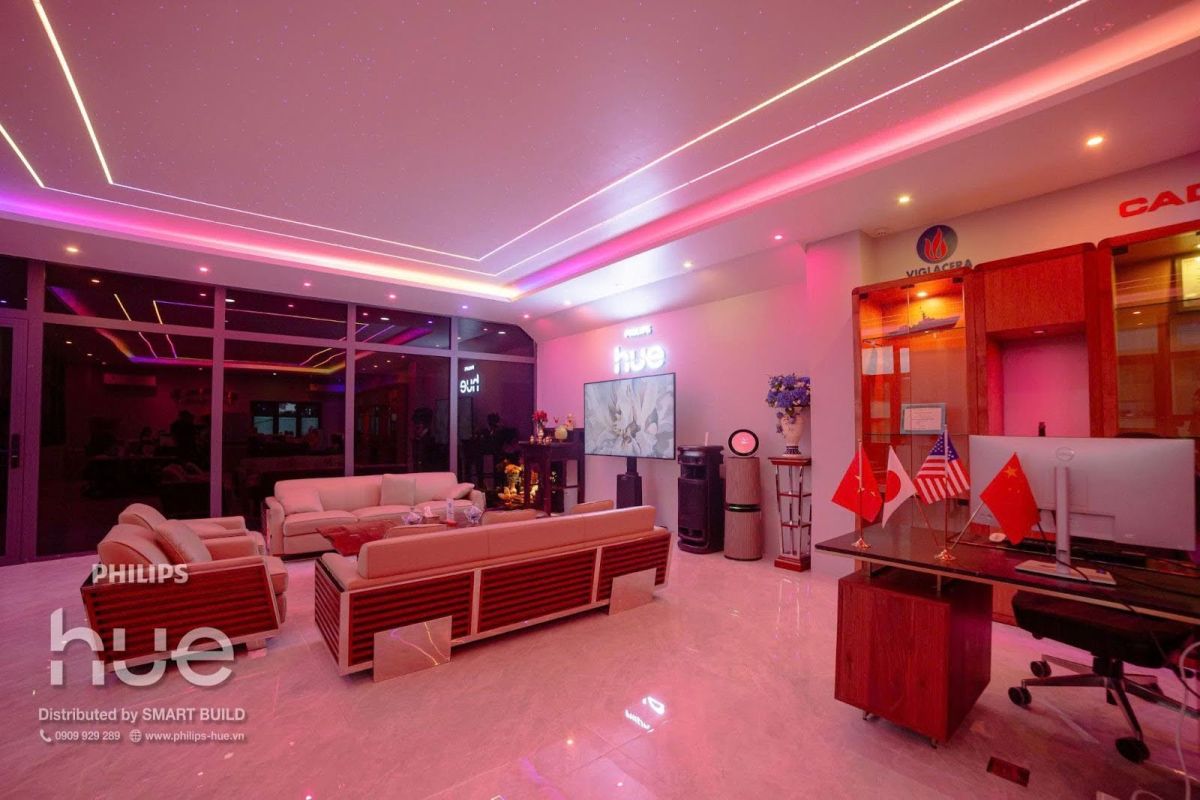 SHOWROOM PHILIPS HUE x SMART BUILD – TRUNG TÂM TRẢI NGHIỆM ÁNH SÁNG THÔNG MINH ĐẲNG CẤP ĐẦU TIÊN TẠI VIỆT NAM