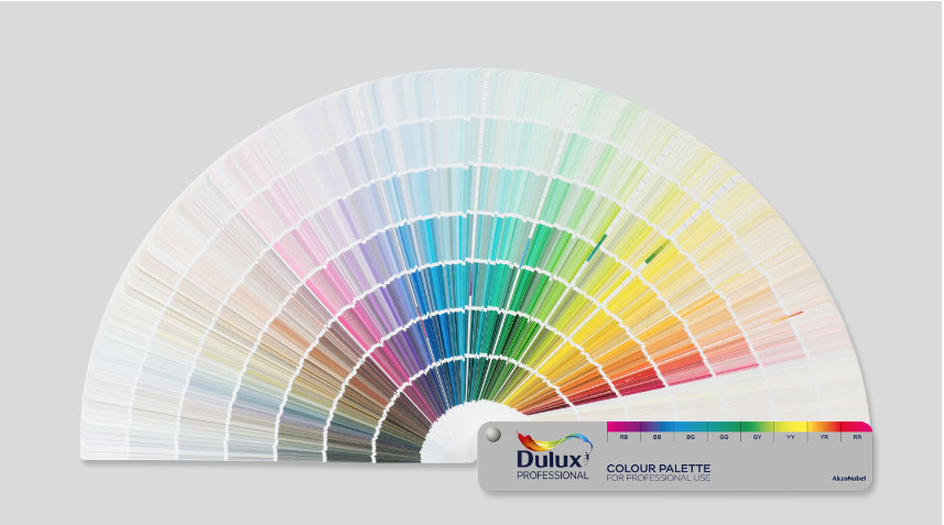 Sơn Dulux Professional có 2,079 màu sắc - là giải pháp toàn màu sắc chuyên nghiệp.