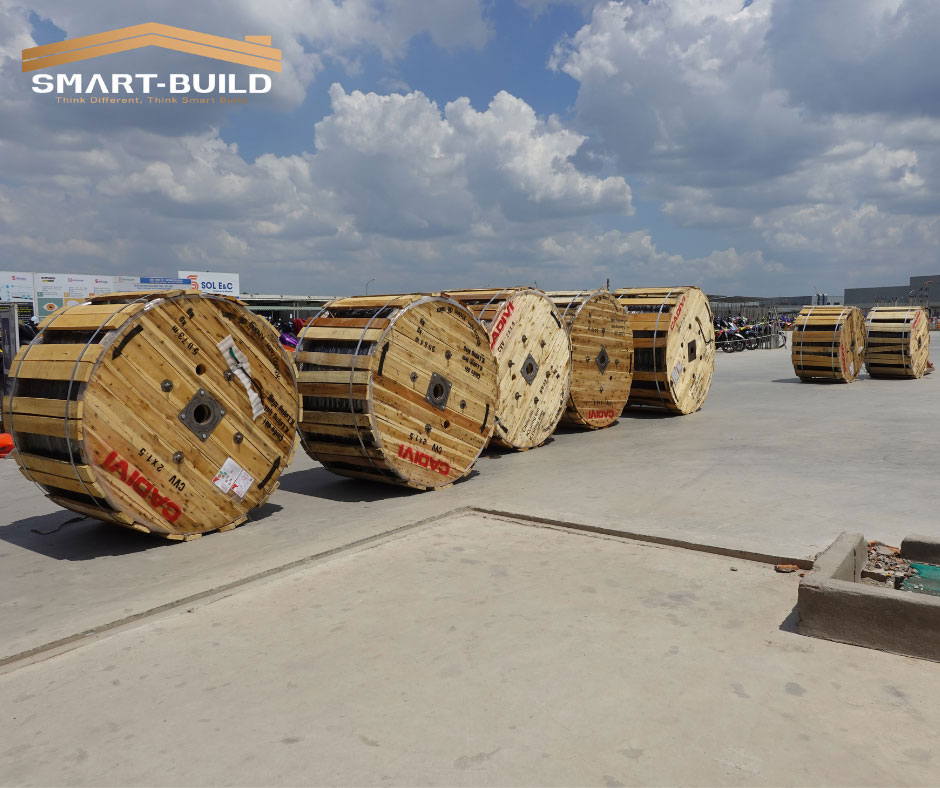 Công ty TNHH Techtronic Tools tin tưởng chọn Smart Build cung ứng độc quyền cáp điện Cadivi cho dự án