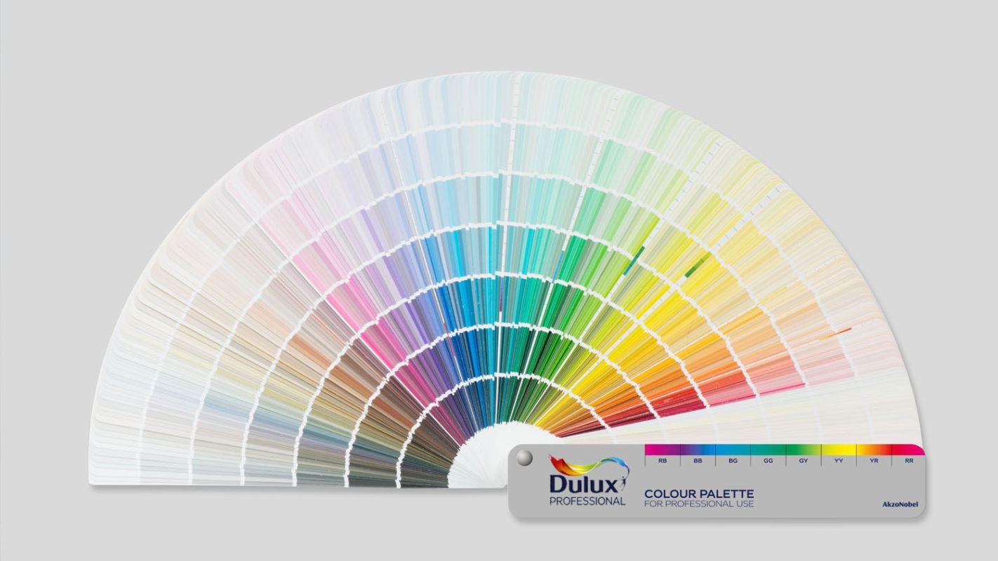 Cây màu sơn Dulux Professional phiên bản mới nhất 2024