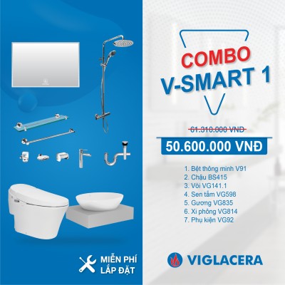 Combo Nhà tắm thông minh V-SMART 1