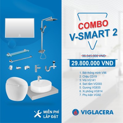 Combo Nhà tắm thông minh V-SMART 2