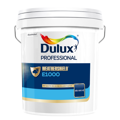 SƠN NGOẠI THẤT DULUX PROFESSIONAL WEATHERSHIELD E1000